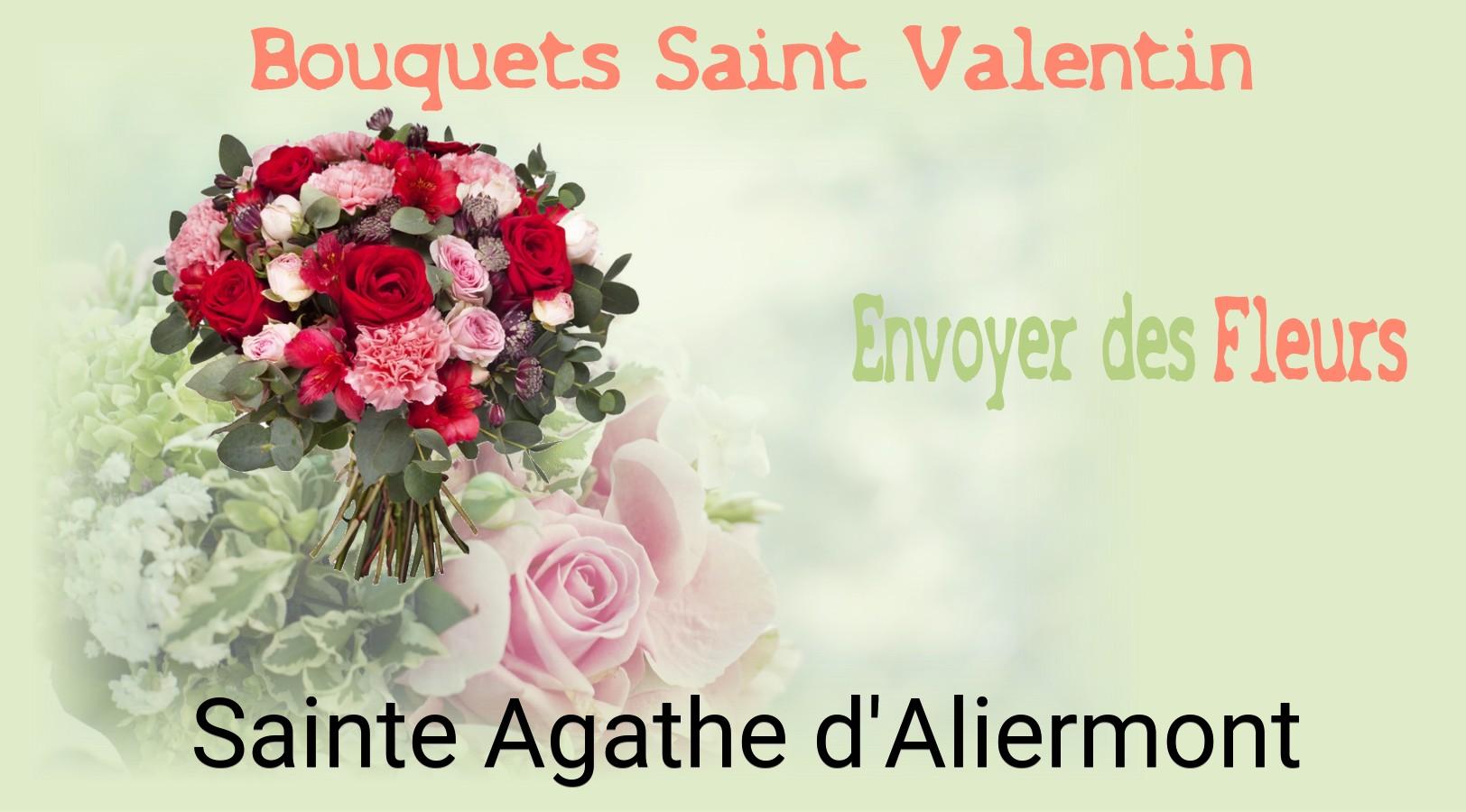 Roses de Saint-Valentin livrées à Sainte-Agathe-d'Aliermont